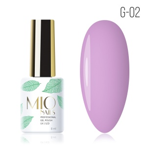 MIO NAILS Гель-лак G-02 Фиалка 8 мл