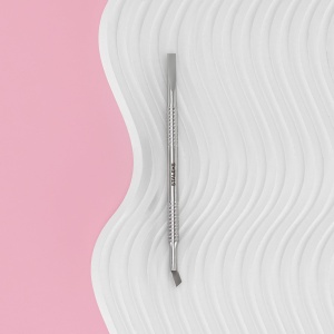 СТАЛЕКС Лопатка маникюрная PBC-40.1 (пушер прямоугольный+лопасть отогнутая)