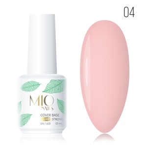MIO NAILS Камуфлирующая база Strong LUX №04 15мл