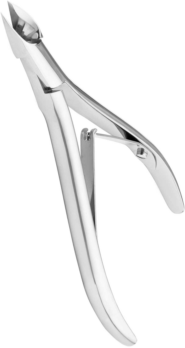 Nippon Nippers Кусачки для кутикулы N-00-10 (кромка 10,5 мм) двойная пружина,1