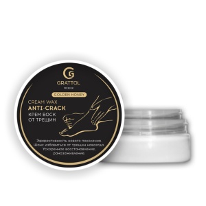 Grattol Premium Crem Wax Anti Cracks 50 мл Воск для пяток от трещин и сухости