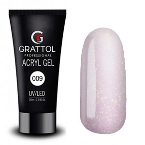 Grattol Acryl Gel GTAG09 30гр. с шимером