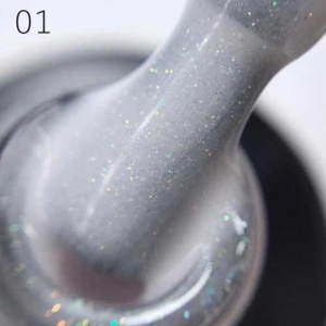 Grattol Base Camouflage Glitter GTGB №01 9мл.