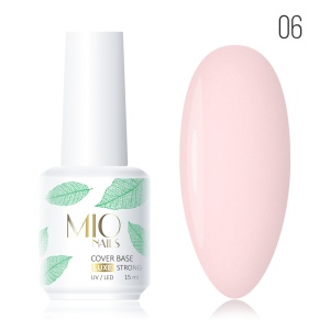 MIO NAILS Камуфлирующая база Strong LUX №06 15мл