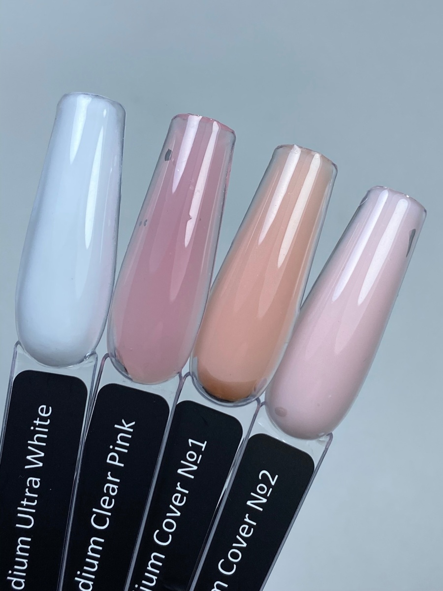 ультра белый, прозрвчно-розовый, кавер 1,2