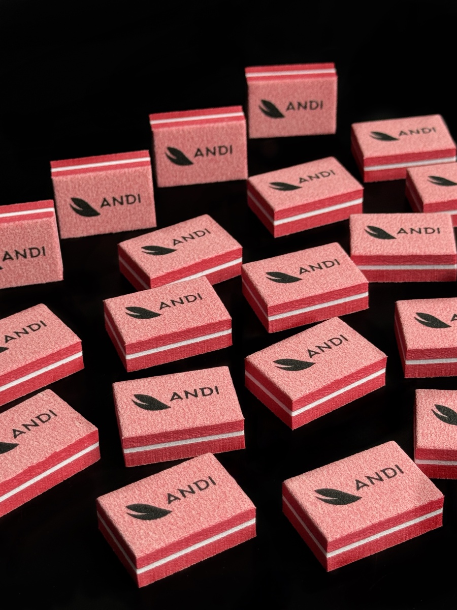 баф с прожилкой красный