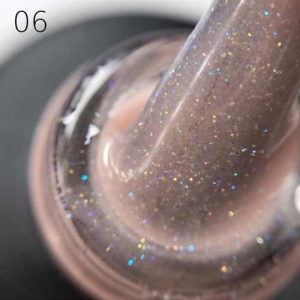 Grattol Base Camouflage Glitter GTGB №06 9мл.