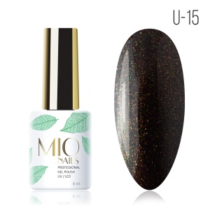 MIO NAILS Гель-лак U-15 Заманчивый блеск 8 мл