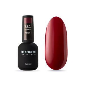 Monami Гель-лак R.E.D. Maroon 8ml,1
