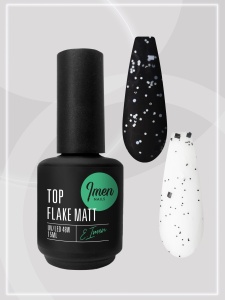 Imen Flake Matt top no wipe 15мл