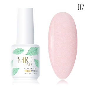 MIO NAILS Камуфлирующая база SHIMMER №07 15мл