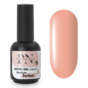 Patrisa Nail Комби гель Liquid Medium Sorbet 16 мл,