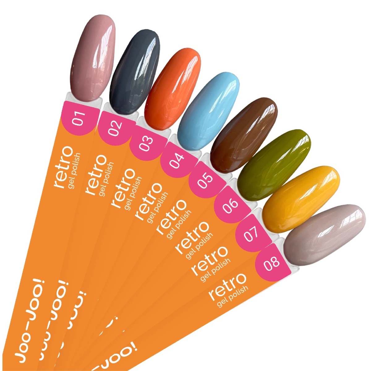 Joo-Joo Гель-лак Retro №01 10мл,2 Joo-Joo Гель-лак Retro №01 10мл,2