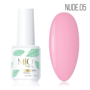 MIO NAILS Камуфлирующая база COLOR Nude №05 15мл