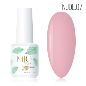 MIO NAILS Камуфлирующая база COLOR Nude №07 15мл