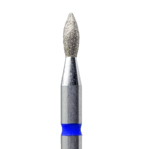 КМИЗ №А044 почка острая алмазная d1,8 синий,1