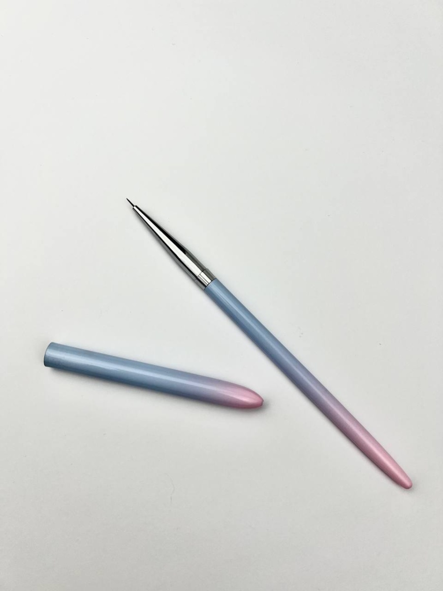 Кисть тонкая 5мм (Ручка градиент) 3