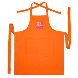 Joo-Joo Фартук с вышивкой (оранжевый)