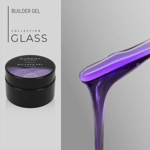 MURENA  Builder Gel Glass violet 15мл