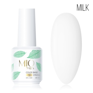 MIO NAILS Камуфлирующая база Strong LUX MILK 15мл
