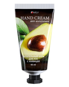 MILV Питательный крем для рук с живицей 40 мл. Арт.18716 ПИОН