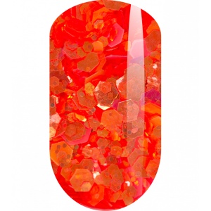 IVA NAILS Дизайн Glow Neon №04