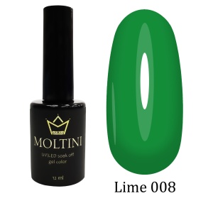 MOLTINI Гель-лак Lime №008 12мл