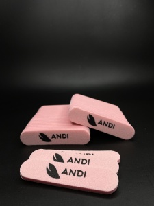 ANDI Бафы к основе размер M, 180 гритт, 40 шт.уп (Розовый).3