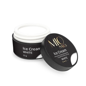 MIO NAILS Гель Ice Cream Gel WHITE 13г