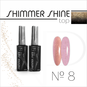 NP Nartist Top Shimmer Shine №08 Топ без лс 6 мл.