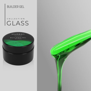 MURENA  Builder Gel Glass green 15мл