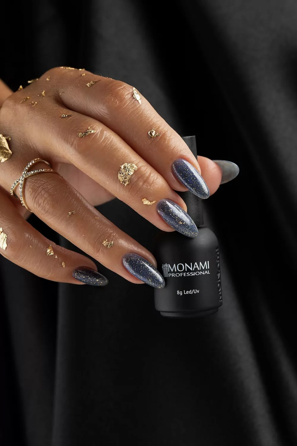 Monami Гель-лак Potal Gold Blue 8ml