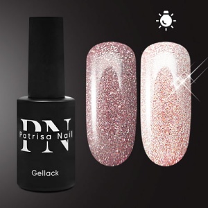Patrisa Nail Гель-лак Светоотражающий Baby Rose Flash 8