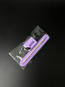 ANDI Одноразовый набор (Пилка 180-180+баф+палочка) Лаванда