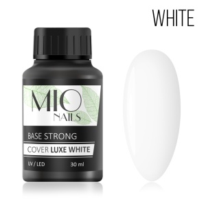 MIO NAILS Камуфлирующая база Strong LUX White 30мл