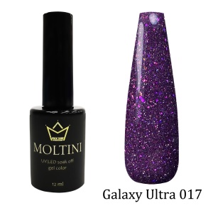 MOLTINI Гель-лак Galaxy Ultra светоотражающий №017 12мл