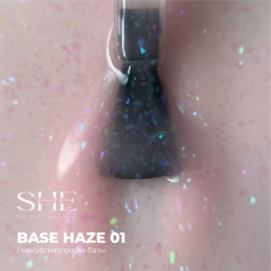 SHE База камуфлирующая HAZE №01 15мл
