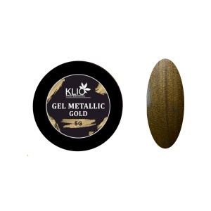 KLIO Gel Metallic Gold 5мл