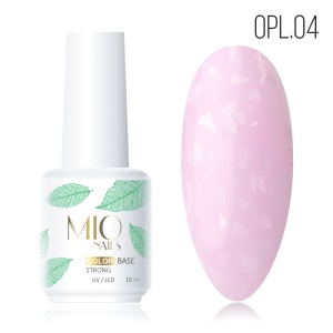 MIO NAILS Камуфлирующая база Strong Opal №04 15мл