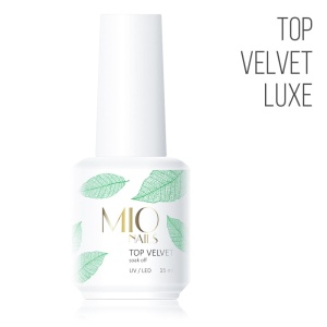 MIO NAILS TOP Velvet LUX с лс 15мл