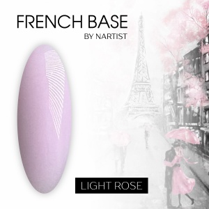 NP Nartist French base Light Rose 15 мл