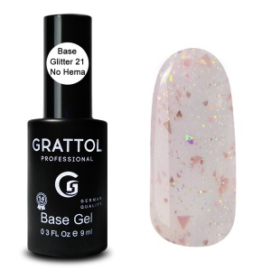 Grattol Base Camouflage Glitter GTGB №21 9мл.