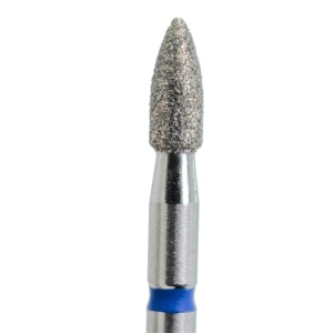 КМИЗ №А068 пламя алмазное d2,5 синий (укороченное),1