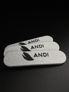 ANDI Бафы к основе размер M, 180 гритт, 40 шт.уп (Серый)