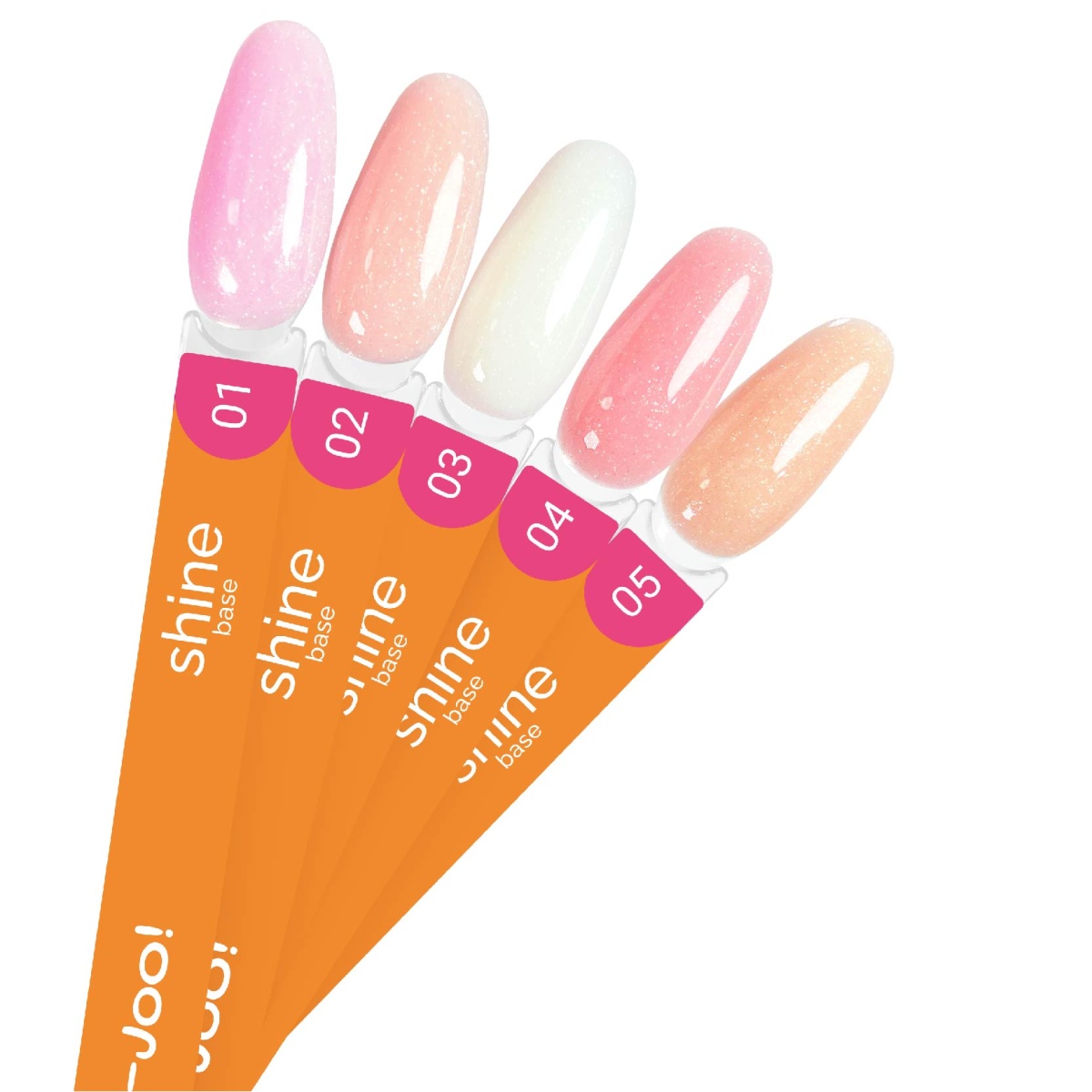 Joo-Joo Камуфлирующая Rubber Base Shine №04 15мл,2