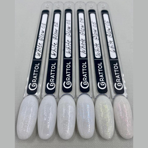 Grattol Gel White Glow №01 15 ml