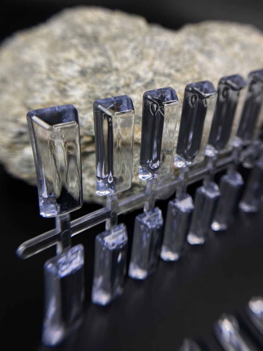 Кабошоны для выкраски дизайнов Трапеция 24шт,3