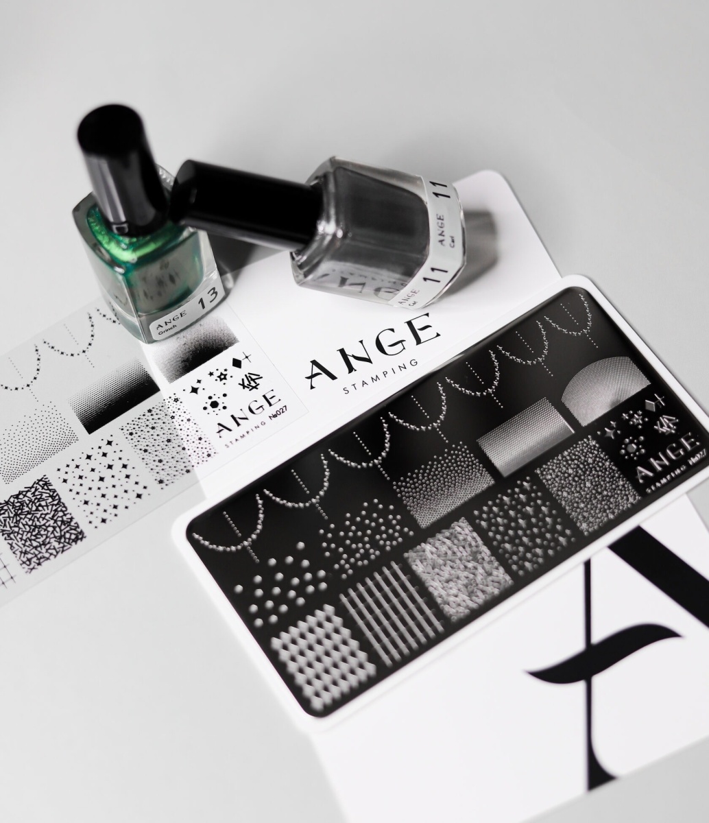 ANGE Пластина для стемпинга №027,3