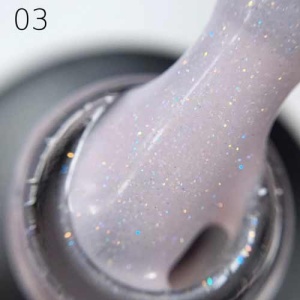 Grattol Base Camouflage Glitter GTGB №03 9мл.