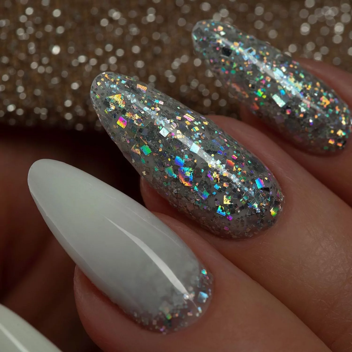 Monami Гель-лак Burlesque Silver 8ml